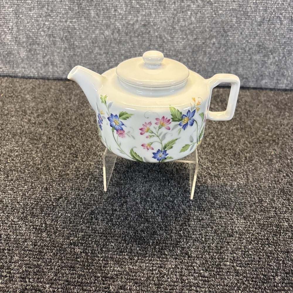 Herman Dodge & Son~Hues N Brews~Floral Tea Pot~Made In Japan